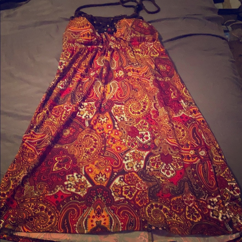 Paisley patterned dress. Size Medium. Very fun!!!
